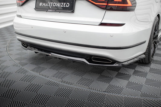 Rear Splitter (with vertical bars) Volkswagen Passat GT B8 Facelift USA
