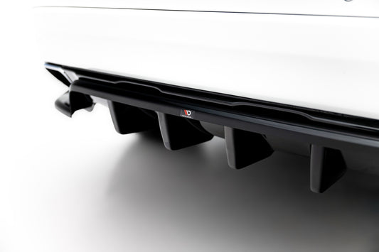 Rear Splitter (with vertical bars) Volvo XC60 Mk1 Facelift