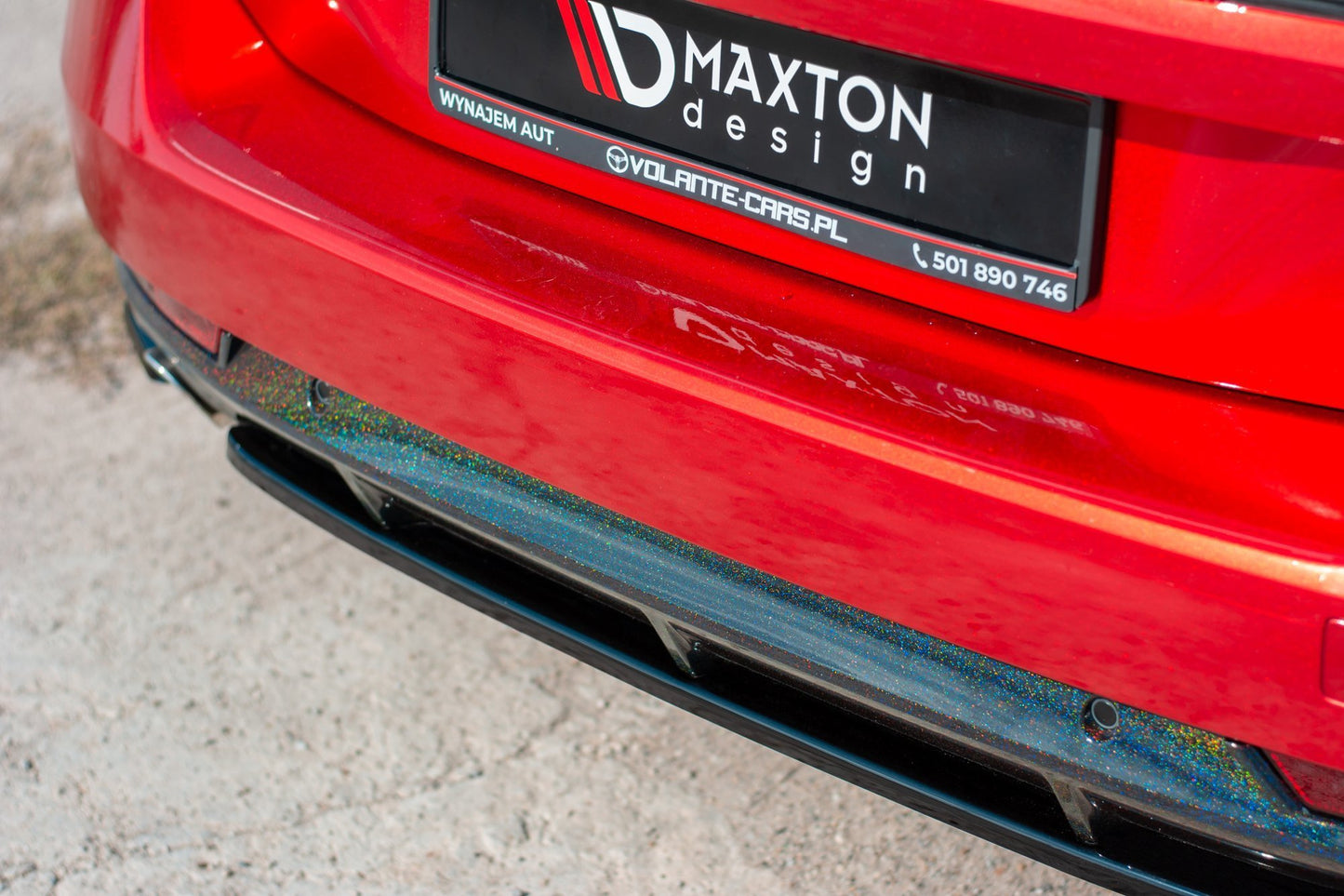 Rear Splitter(without vertical bars) Peugeot 508 Petrol Mk2