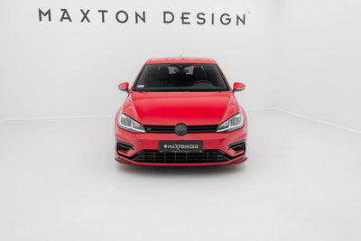 Front Side Splitters Volkswagen Golf R / R-Line Mk7 Facelift