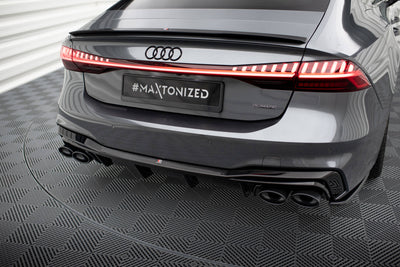 Rear Side Splitters Audi A7 S-Line C8 / S7 C8 / C8 Facelift / S7 Facelift