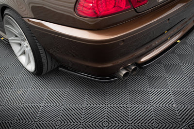 Rear Side Splitters BMW 3 M-Pack Coupe E46 