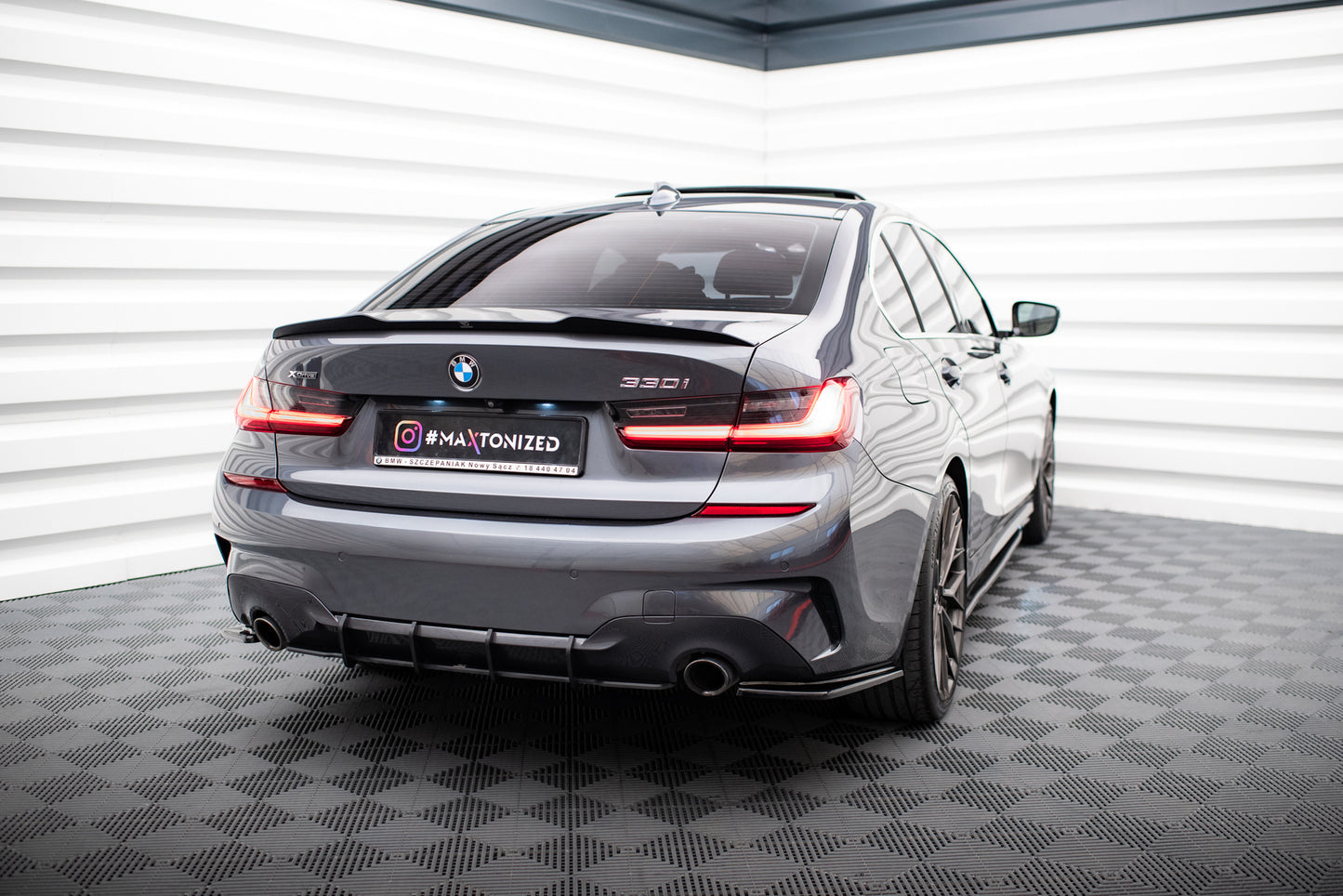 Rear Side Splitters BMW 3 M-Pack G20 