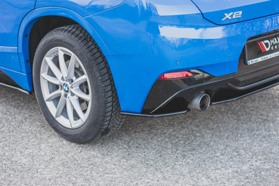 Rear Side Splitters for BMW X2 F39 M-Pack