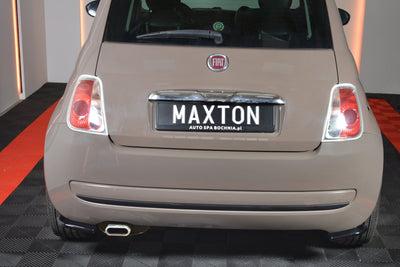 Rear Side Splitters Fiat 500