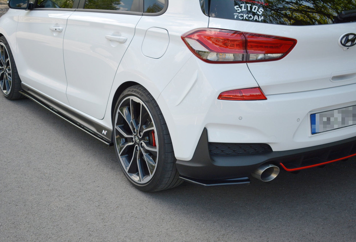 Rear Side Splitters Hyundai I30 N Mk3 