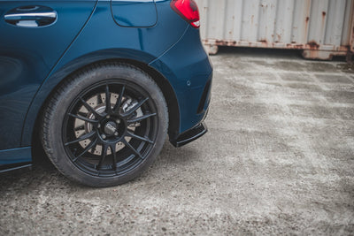 Rear Side Splitters Mercedes A35 AMG Aero Hatchback W177 