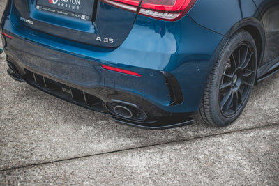 Rear Side Splitters Mercedes A35 AMG Aero Hatchback W177 