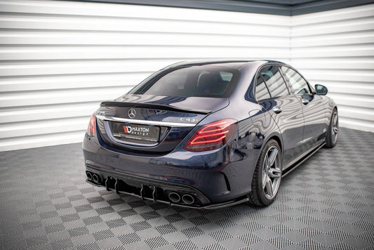 Rear Side Splitters Mercedes-AMG C 43 Sedan  W205 Facelift