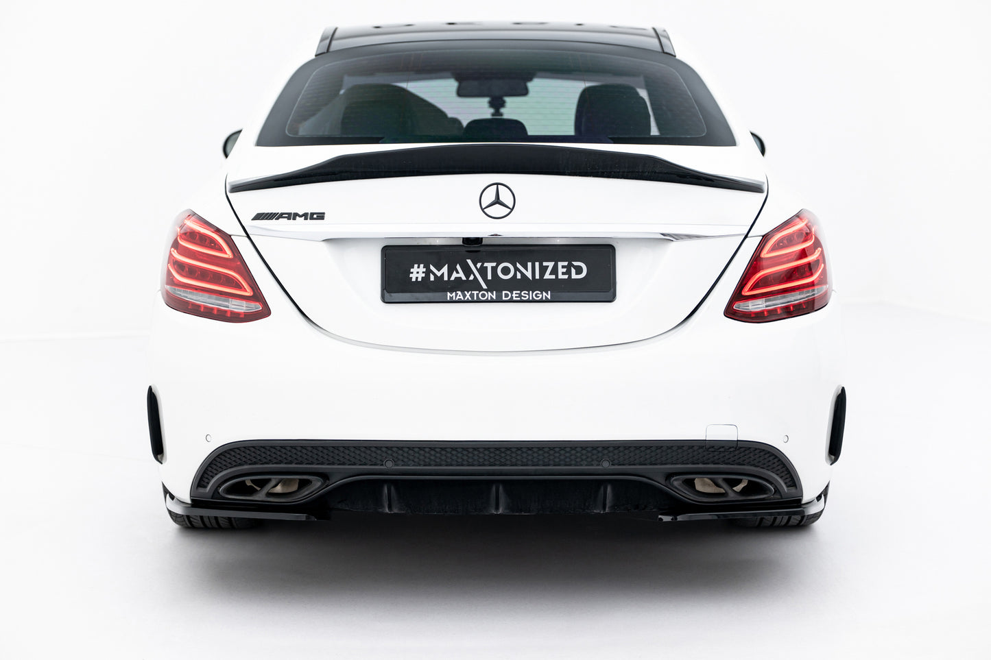 Rear Side Splitters Mercedes-Benz C AMG-Line / C43 AMG Sedan W205