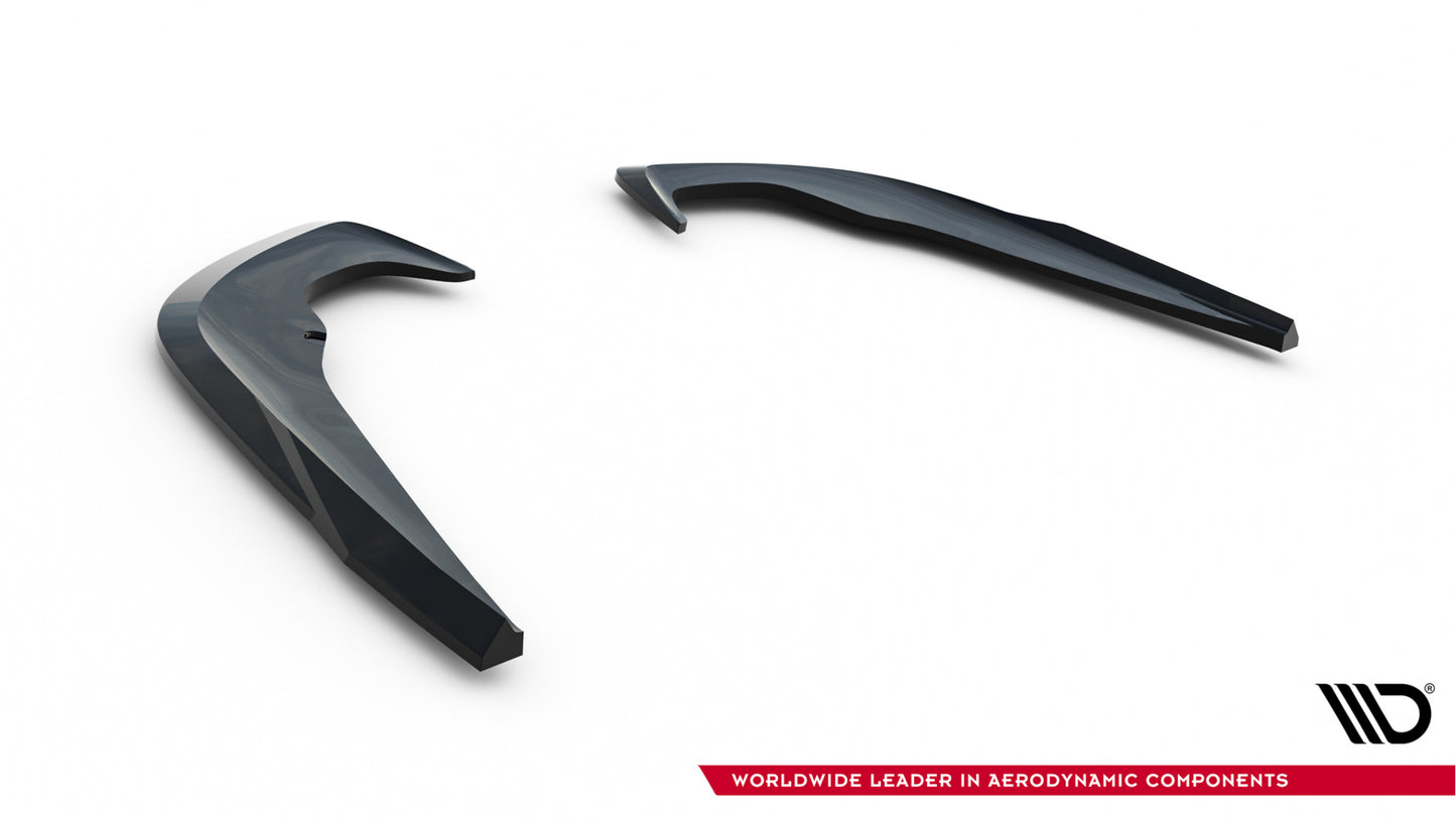 Rear Side Splitters Skoda Octavia Sportline Liftback / Combi Mk4 Facelift