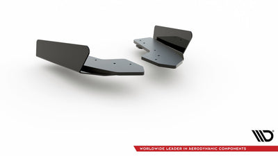Street Pro Rear Side Splitters + Flaps Audi RS3 8V Sportback