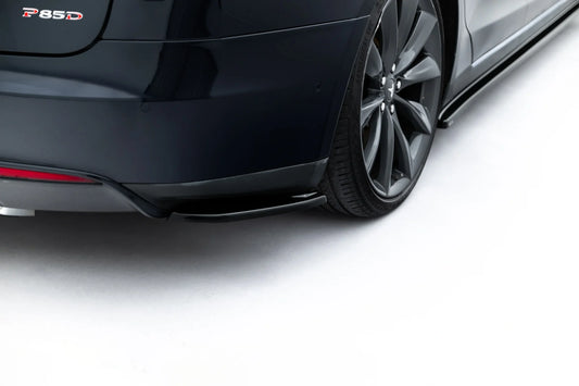 Rear Side Splitters V.1 Tesla Model S Mk1