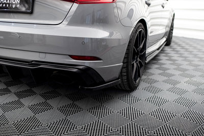 Rear Side Splitters V.2 Audi RS3 8V Sportback Facelift