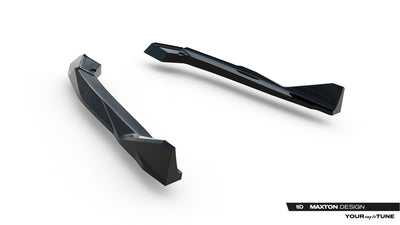 Rear Side Splitters V.2 BMW M5 F90 