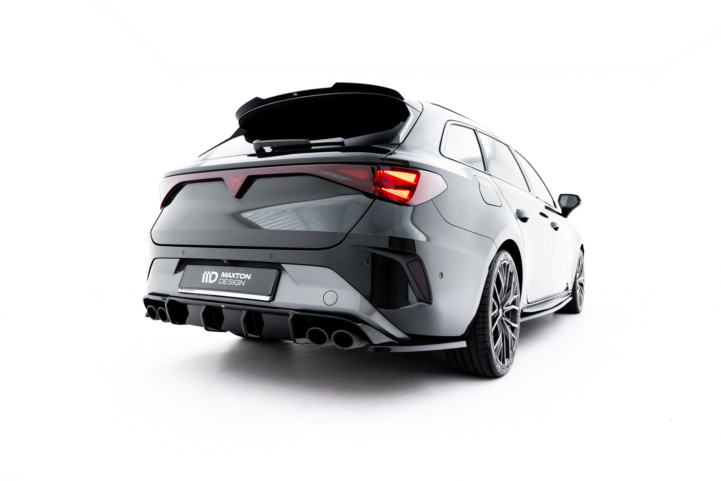 Rear Side Splitters V.2 Cupra Leon ST Mk1 Facelift
