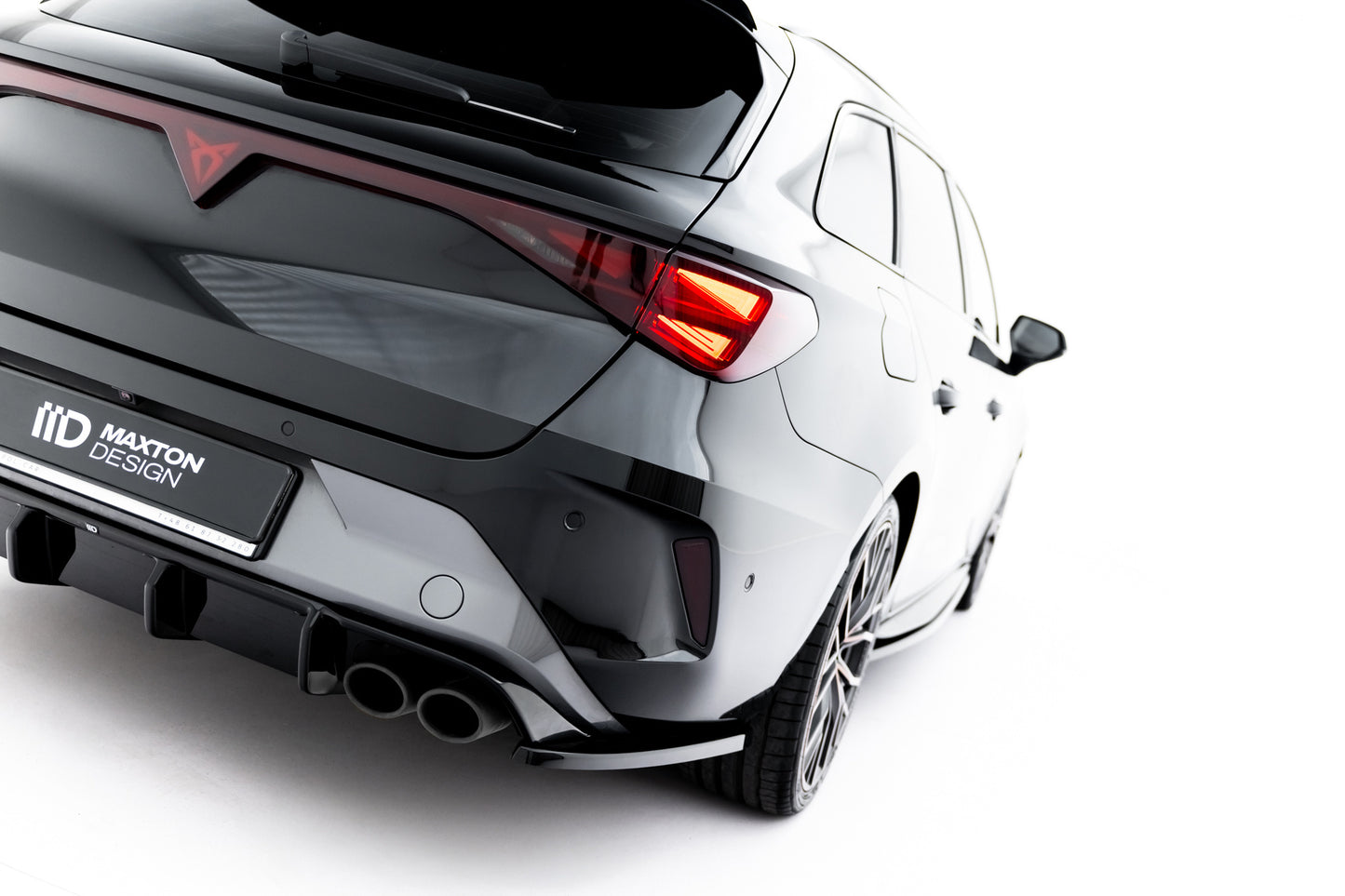 Rear Side Splitters V.2 Cupra Leon ST Mk1 Facelift