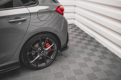 Rear Side Splitters V.2 Hyundai I30 N Hatchback Mk3 Facelift