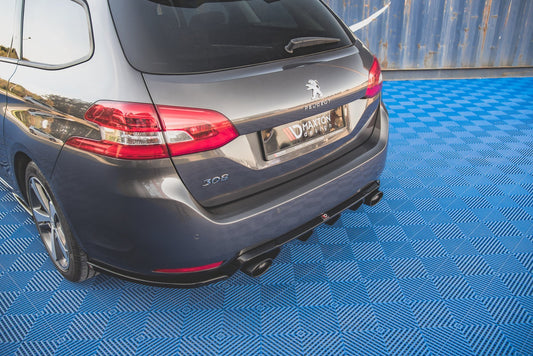 Rear Side Splitters V.2 Peugeot 308 SW Mk2 