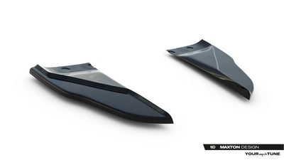 Rear Side Splitters V.2 Tesla Model S Mk1
