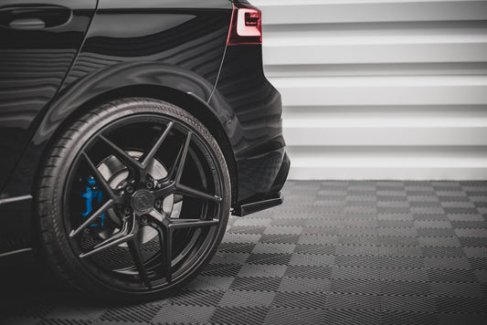Rear Side Splitters V.2 for Volkswagen Golf R Hatchback Mk8