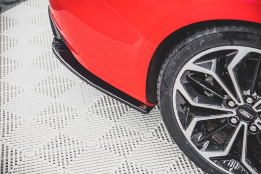 Rear Side Splitters for V.3 (For rear valance v.1) Ford Focus ST-Line Estate Mk4