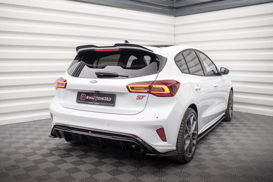 Rear Side Splitters V.3 (For rear valance V.3) Ford Focus Hatchback ST Mk4 