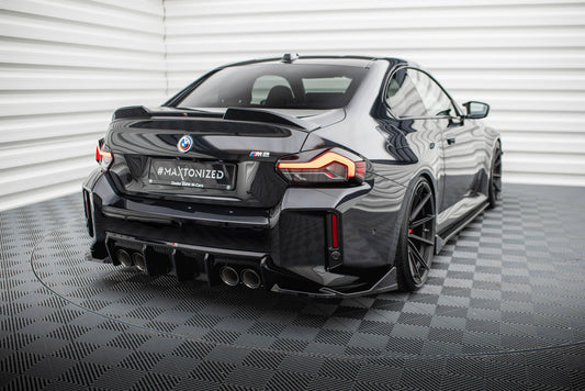 Rear Side Splitters V.4 (For rear valance v.1)  BMW M2 G87