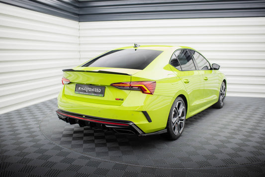 Rear Side Splitters V.4 Skoda Octavia RS Mk4