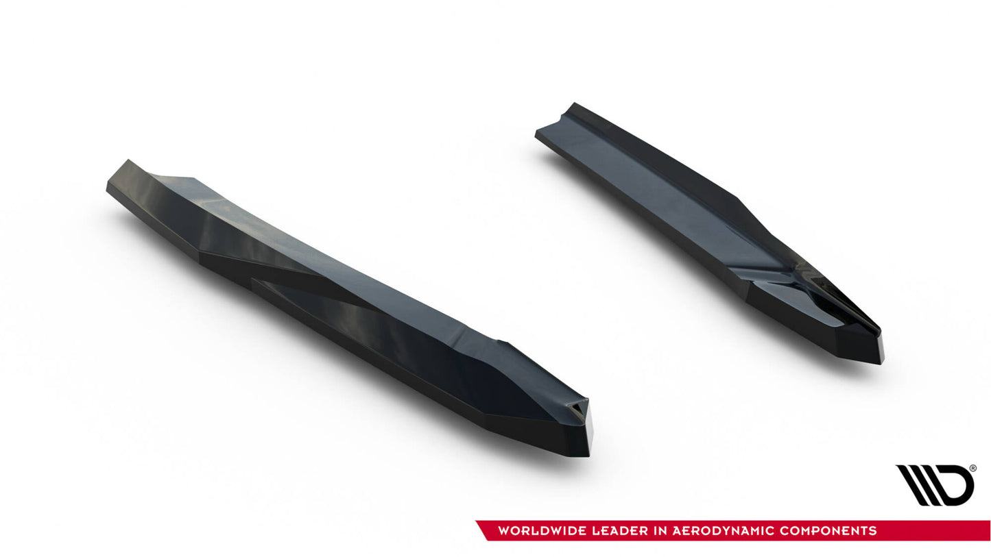 Rear Side Splitters V.7 Skoda Octavia RS Liftback / Combi Mk4 
