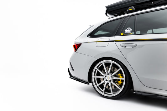 Rear Side Splitters V.7 Skoda Octavia RS Liftback / Combi Mk4 