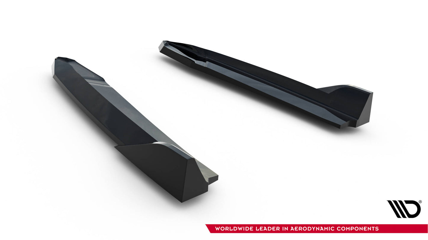 Rear Side Splitters V.8 Skoda Octavia RS Liftback / Combi Mk4 