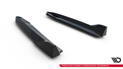 Rear Side Splitters V.8 Skoda Octavia RS Liftback / Combi Mk4 Facelift