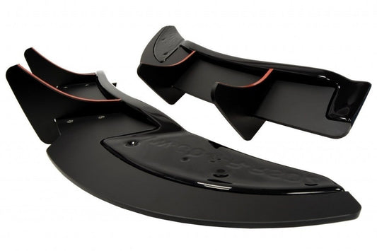 REAR SIDE SPLITTERS VW GOLF VI R (CNC)