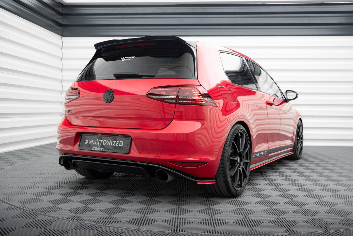 Rear Side Splitters Volkswagen Golf GTI Clubsport Mk7