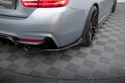 Rear Side Splitters V.5 BMW 4 Coupe M-Pack F32 