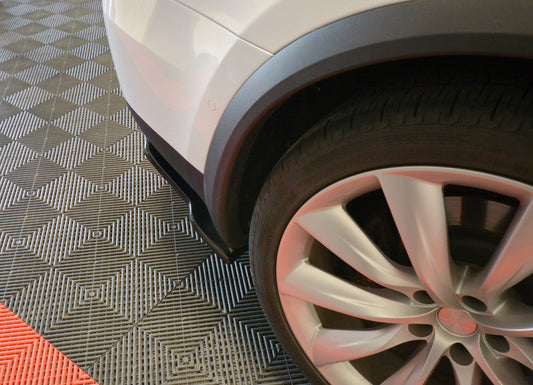 REAR SIDE SPLITTERS V.2 TESLA MODEL X 
