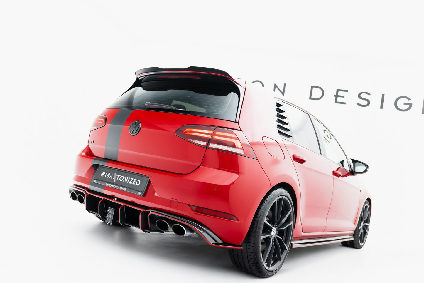Spoiler Cap V.3 Volkswagen Golf R / R-Line / GTI / GTD Mk7 / Mk7 Facelift