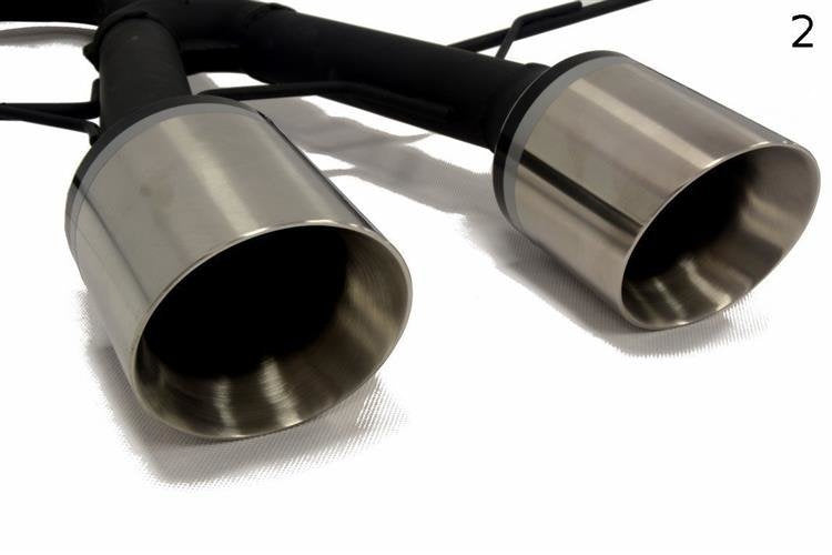 SPORTS EXHAUST TIPS VOLKSWAGEN GOLF 5, GOLF 6 AND SCIROCCO