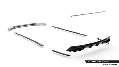 Set of Splitters Audi A6 S-Line Sedan / S6 Sedan C8