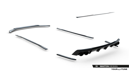 Set of Splitters Audi A6 S-Line Sedan / S6 Sedan C8