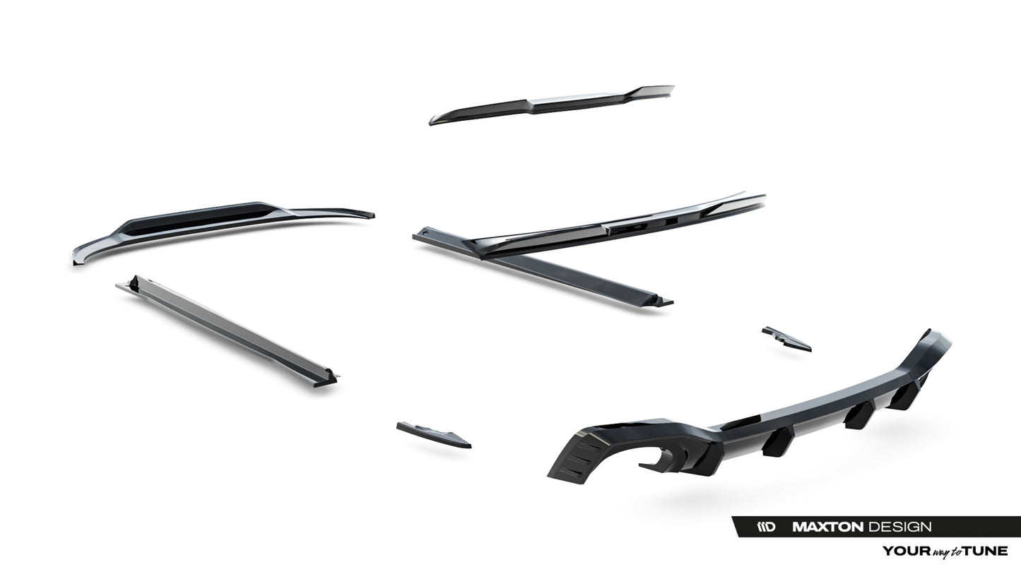 Set of Splitters Audi RSQ8 Mk1