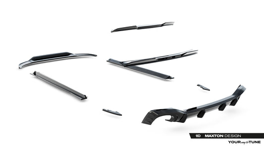 Set of Splitters Audi RSQ8 Mk1