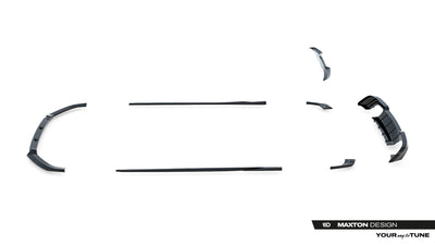 Set of Splitters Audi S3 Sportback 8V Facelift
