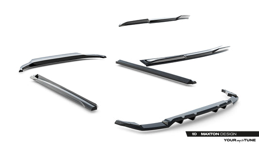 Set of Splitters Audi SQ8 / Q8 S-Line Mk1 Facelift
