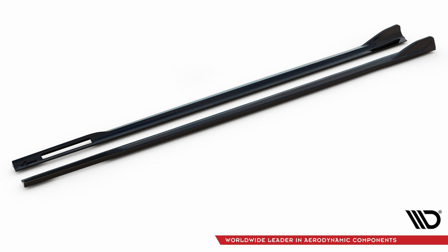 Set of Splitters BMW 4 M-Pack Coupe G22 / G22 Facelift