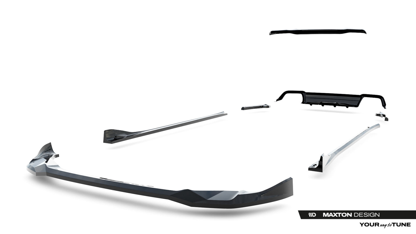 Set of Splitters BMW X3 M F97 Facelift