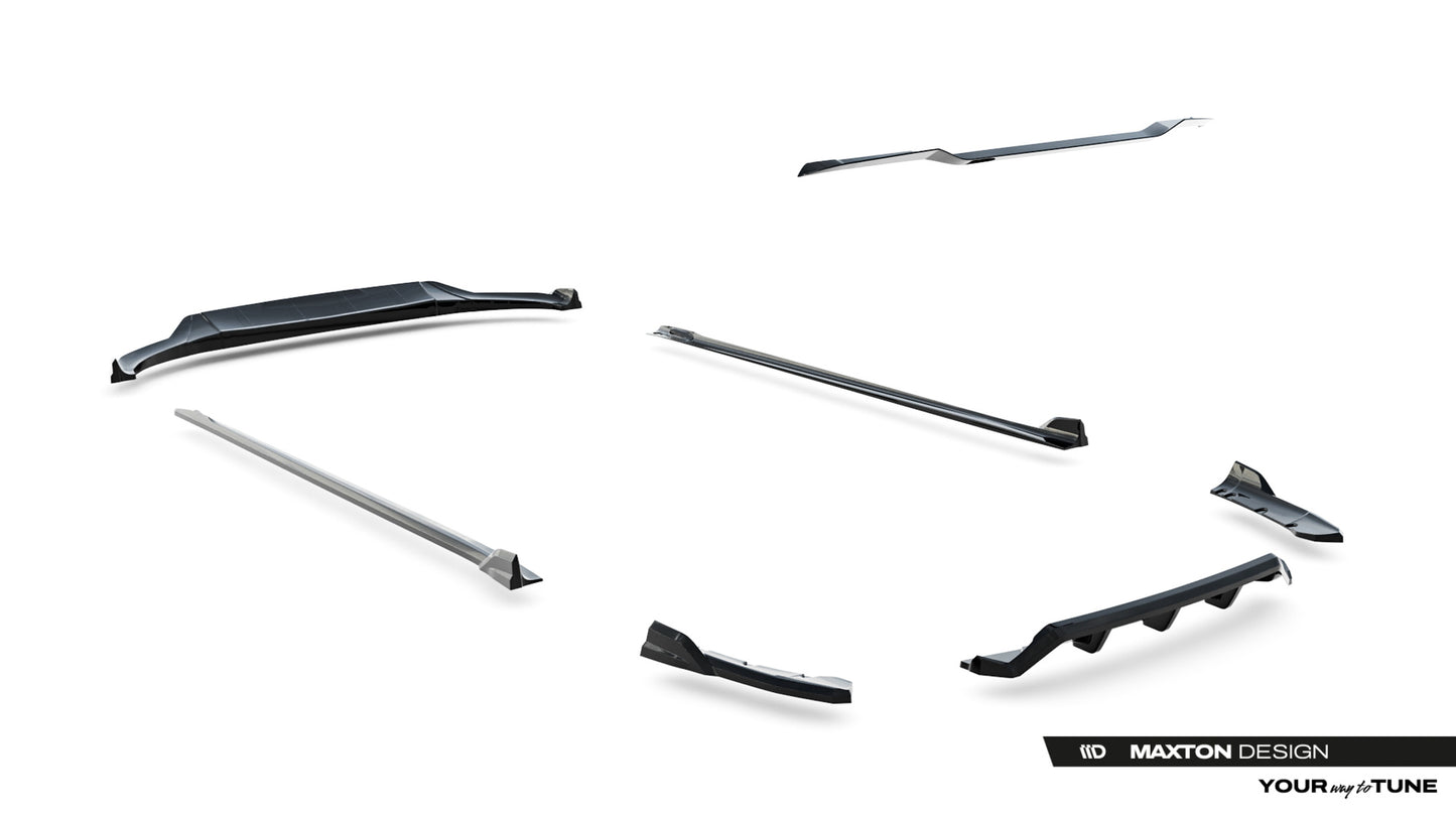 Set of Splitters BMW X3 M-Pack G01 Facelift