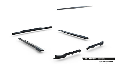 Set of Splitters Brabus Smart Fortwo C451 Facelift