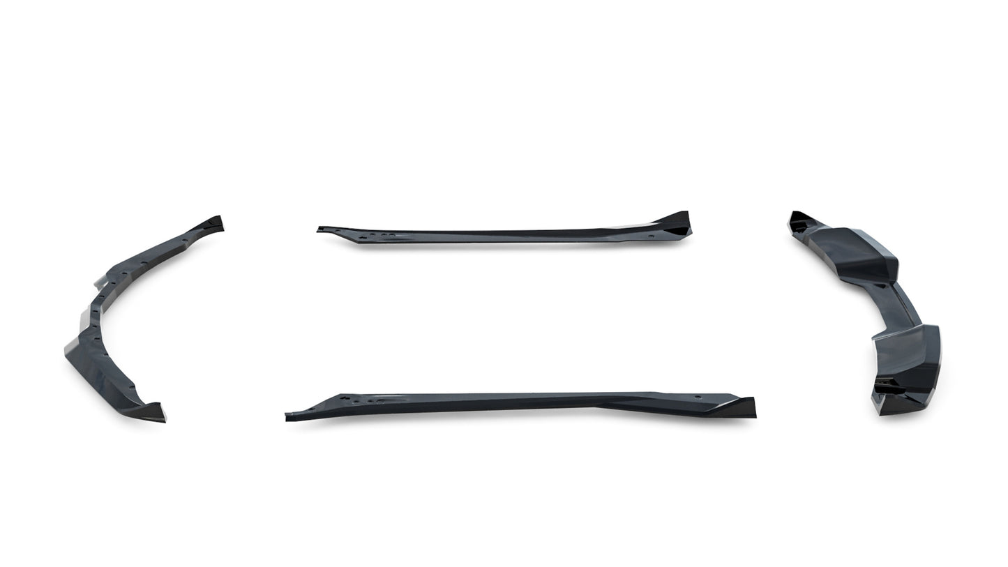 Set of Splitters Chevrolet Corvette Stingray C7